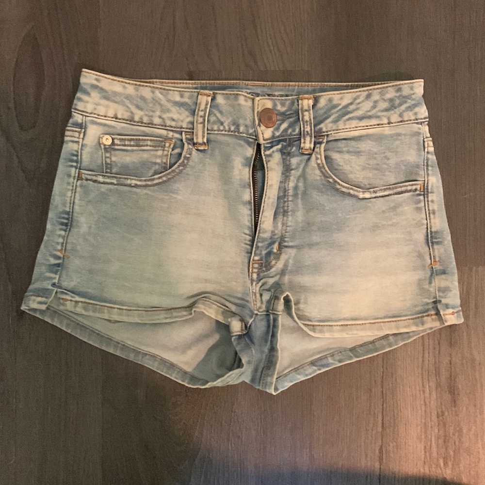 Size 6 American eagle denim shorts